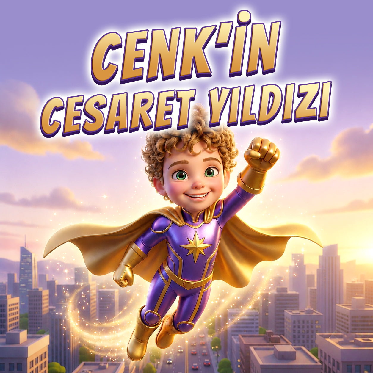 Cenk'in Cesaret Yıldızı - Kişiye Özel Çocuk Kitabı