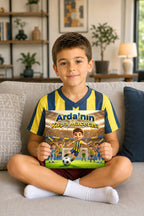 Arda'nın Kupa Macerası - Kişiye Özel Fenerbahçeli Çocuk Kitabı - Fotoğraftan Kitap