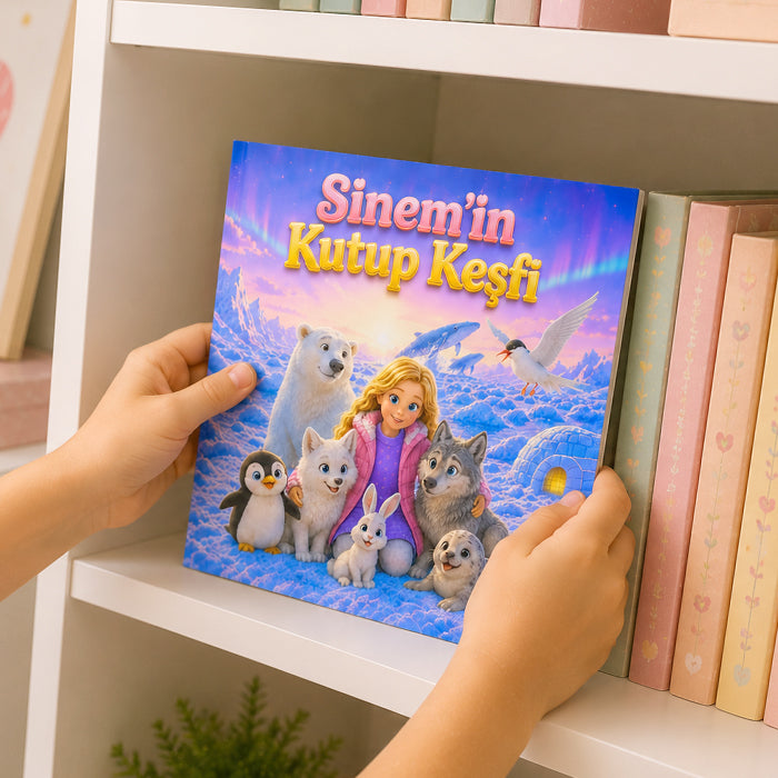 Kendisine özel kitabıyla hayal gücü zenginleşir, eğlenirken öğrenir