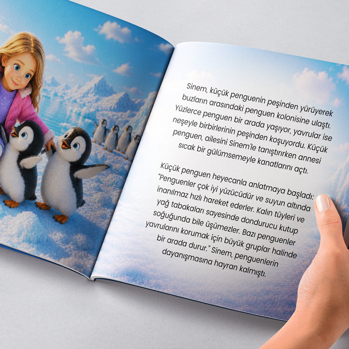 Resmi ve adıyla hikâye kitabının bütün sayfalarında yer alır