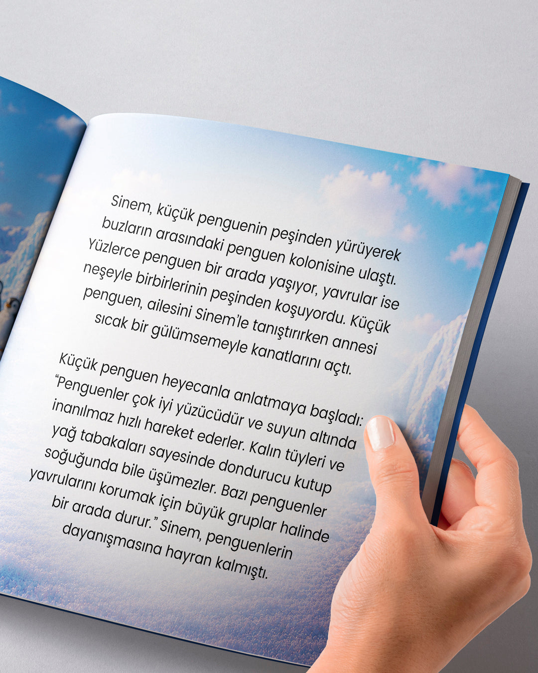 Sinem'in Kutup Keşfi - Kişiye Özel çocuk Hikâye Kitabı