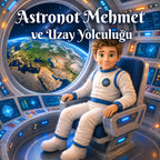 Astronot Mehmet ve Uzay Yolculuğu - Kişiye Özel Çocuk Kitabı