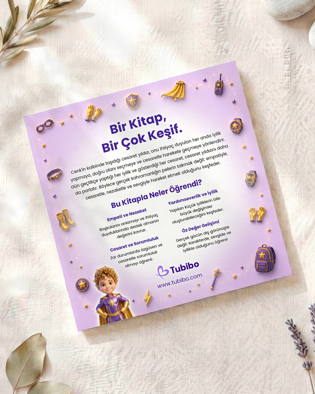 Kişiye özel hediye çocuk masal kitabı