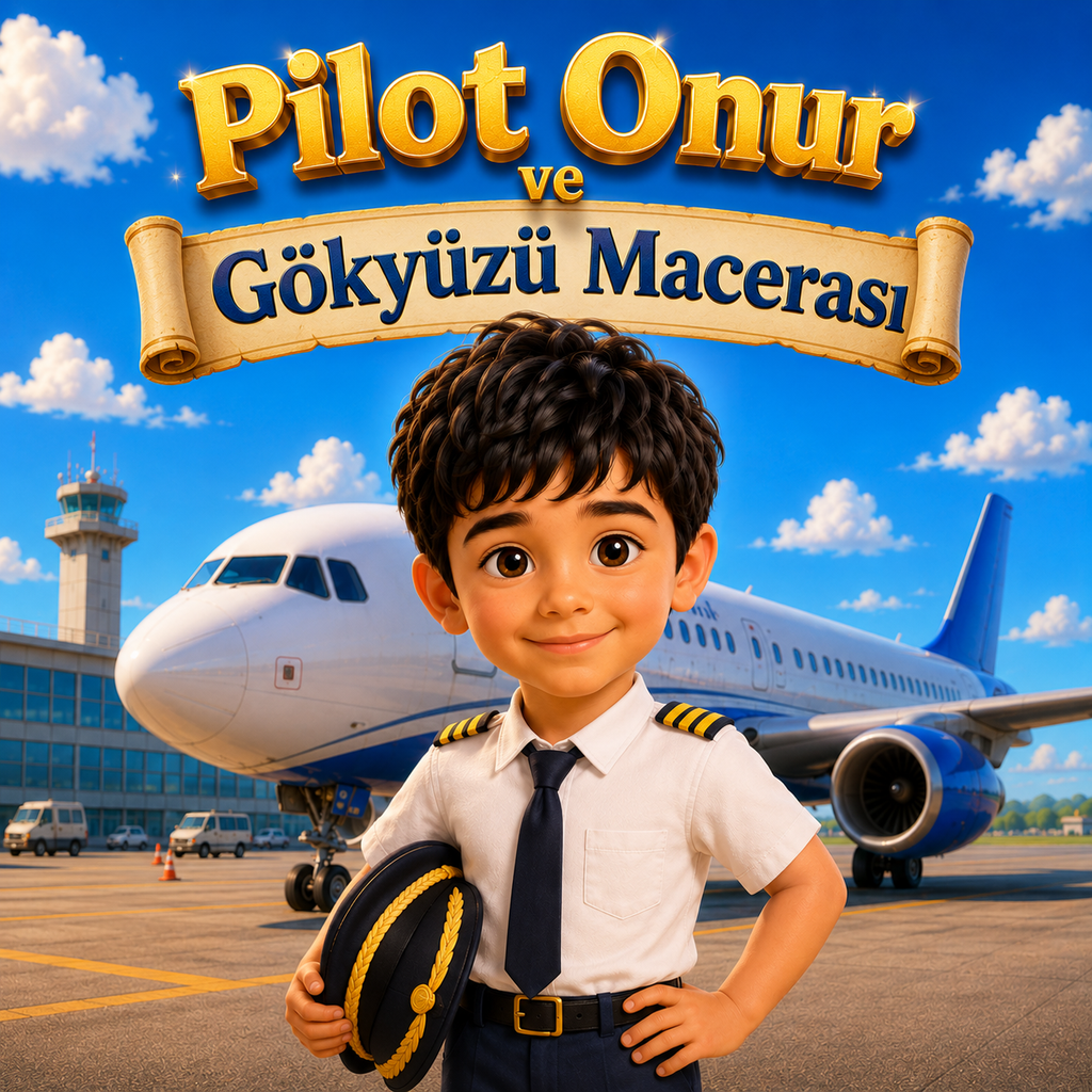 Çocuğun resmi ve adı ile kişiselleştirilmiş kitaplar